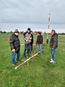 Neuer Windmast